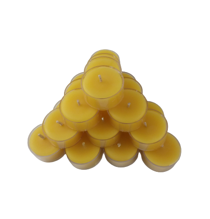 100 Beeswax Tealights