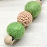 Green Beaded Aromatherapy Diffuser – Scent Chain for Car & Home