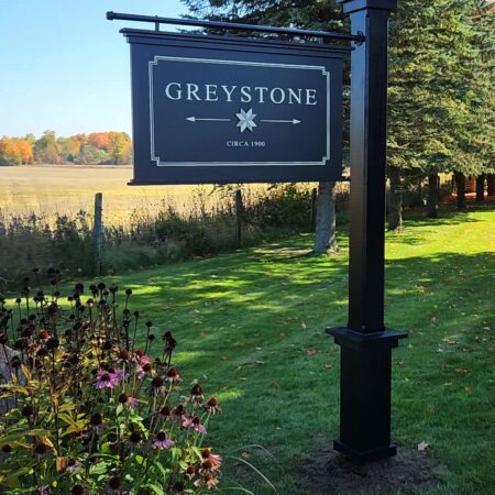 Custom Exterior Sign, Custom Estate Signage, Farm Signage, Blade Sign, Exterior Acrylic Sign, Painted Wood Sign, Property Sign, Estate Sign, Retail Sign, Wood sign, Signage, Exterior Signage, Custom Signage, Driveway Sign, Hanging Exterior Sign