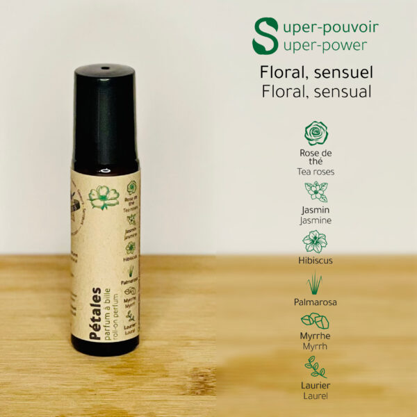 Pétales - Vegan, Floral & sensual perfum