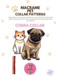 Pet Collar Macrame DIY Pattern - Cobra Pattern - Digital Download