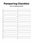 ADHD Self Care Planner- Digital Download