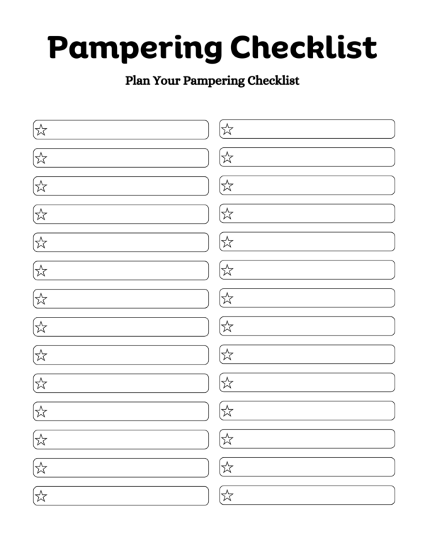 ADHD Self Care Planner- Digital Download