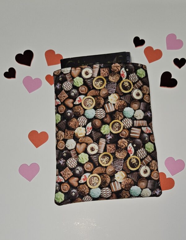 Chocolate Themed Book Sleeve for book lovers