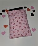 Pink 'Love Birds' Book Sleeve for book lovers