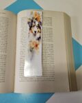 Set of 6 Water Colour Floral Dogs Bookmarks for book lovers, part 1