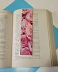 Set of 6 Romantic Florals Bookmarks for book lovers