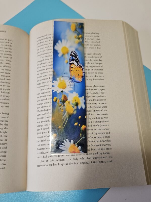 Set of 6 Butterfly and Bees Bookmarks for book lovers
