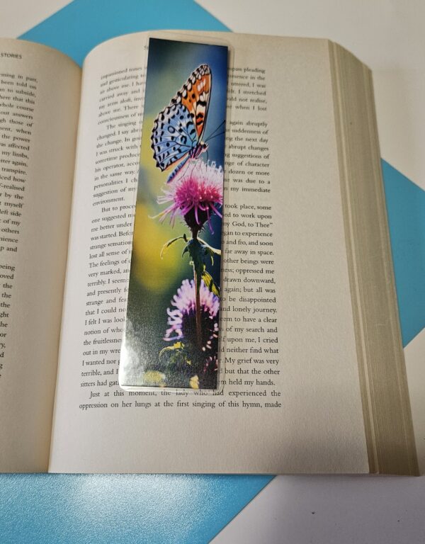 Set of 6 Butterfly and Bees Bookmarks for book lovers