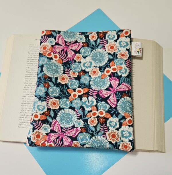Floral Butterfly Book Sleeve for book lovers