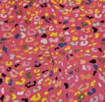 Pink Leppard Print Book Sleeve for book lovers