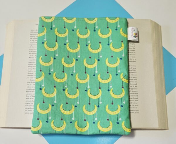 Crescent Moon Book Sleeve for book lovers