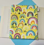 Yellow Rainbow Book Sleeve for book lovers