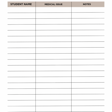 Nursing Planner