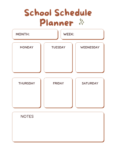 Back to School Planner- Digital