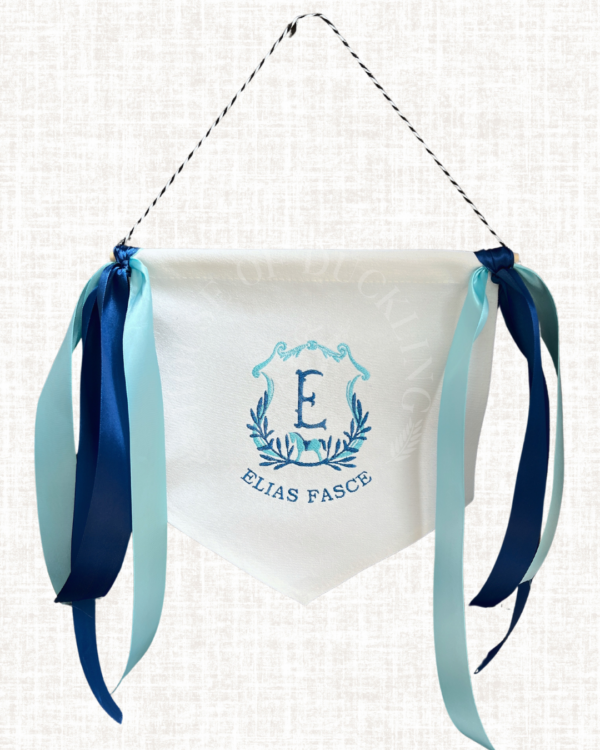 Custom Baby Name Banner – Personalized Nursery Decor for Birth Announcements & Baby Showers