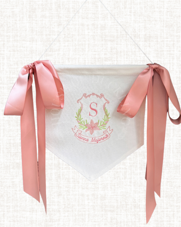 Custom Baby Name Banner – Personalized Nursery Decor for Birth Announcements & Baby Showers