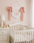 Custom Baby Name Banner – Personalized Nursery Decor for Birth Announcements & Baby Showers
