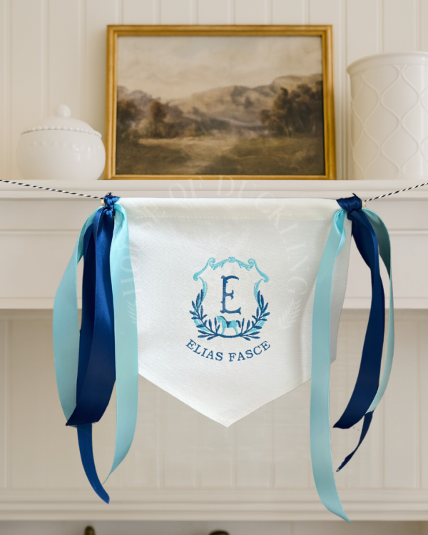 Custom Baby Name Banner – Personalized Nursery Decor for Birth Announcements & Baby Showers