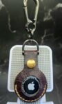 Apple Air Tag Holder Handcrafted from Premium Quality Vegetable Tanned Leather