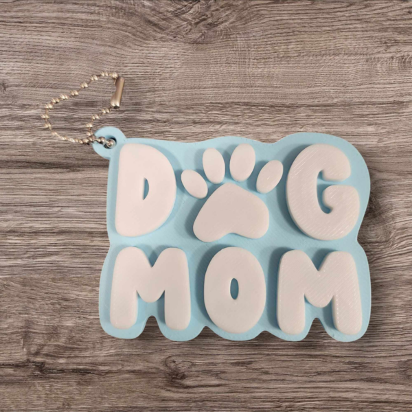 Keychain - Dog Mom