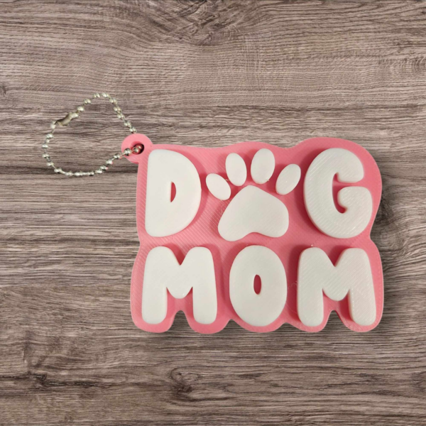 Keychain - Dog Mom