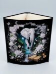 3D ELEPHANT BOOK ART - FINISHED BOOK ART