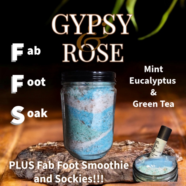 Fab Foot Soak - Eucalyptus, Peppermint & Green Tea Deodorizing