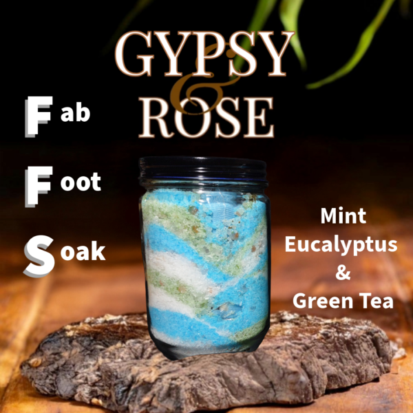 Fab Foot Soak - Eucalyptus, Peppermint & Green Tea Deodorizing