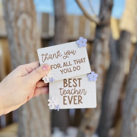 Teacher Gift Card Holder