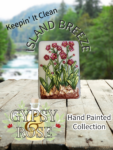 Soap ~Triple Butters Hand Painted 90g -Island Breeze Scent