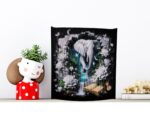 3D ELEPHANT BOOK ART - FINISHED BOOK ART