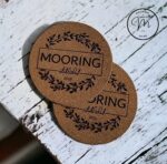 Anniversary Engraved Cork Coasters