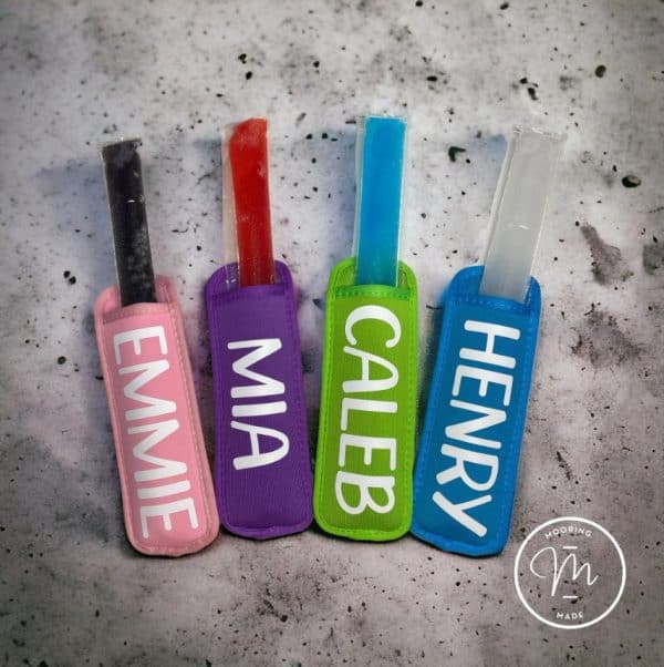Personalized Freezie Sleeves