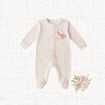 Personalized Newborn Gift Set – Embroidered Keepsake Collection