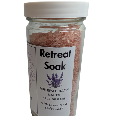Retreat Soak: Mineral Bath Salts with Lavender