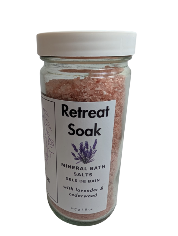 Retreat Soak: Mineral Bath Salts with Lavender