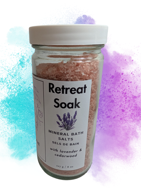 Retreat Soak: Mineral Bath Salts with Lavender