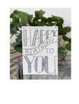 Fillable Birthday Cards