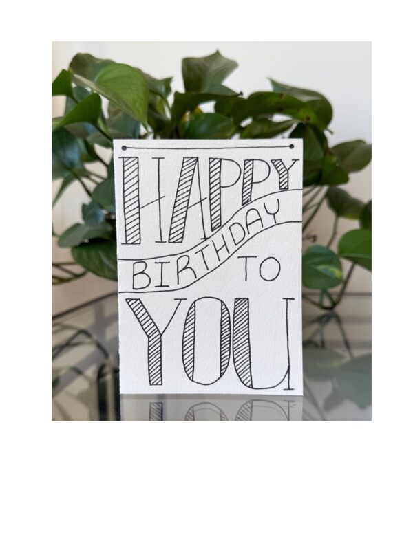 Fillable Birthday Cards