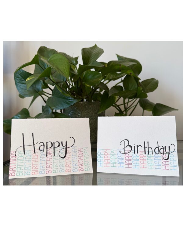 Fillable Birthday Cards