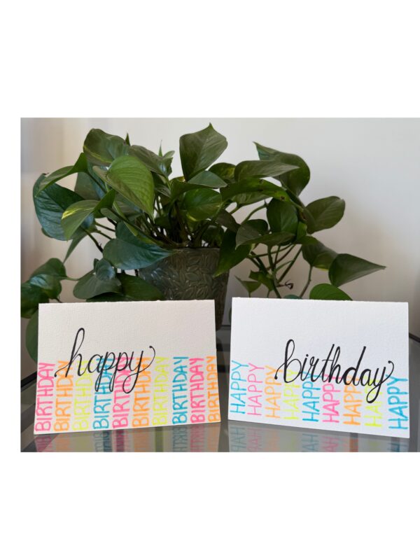 Fillable Birthday Cards