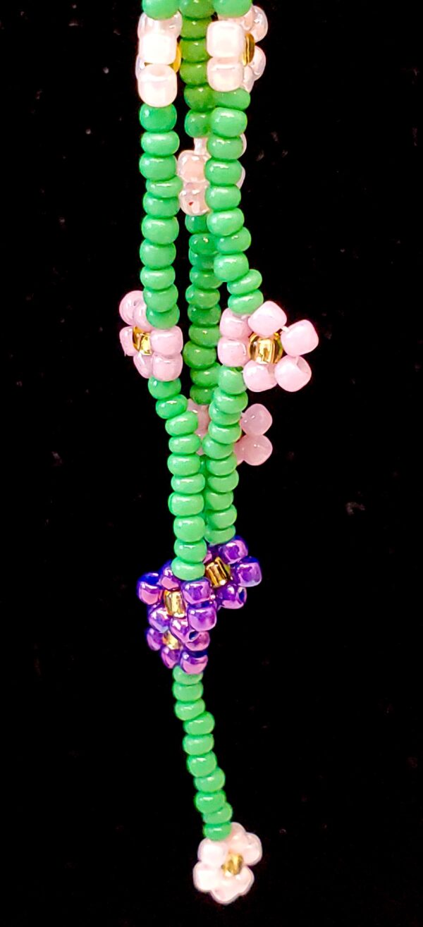 Handcrafted Native Wildflower Dangle Earrings - Indigenous Floral Boho Jewelry for Summer Festivals