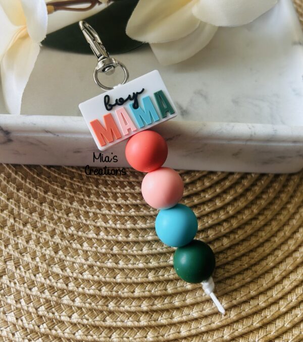 Boy Mama Key Chain | Boy Mom Key Chain | Boy Mom | Mother's Day Gift | Boy | Boy Mama |
