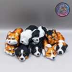Wiggly Pup Flexible Dog Keychain - Choose From Dozens Of Breeds