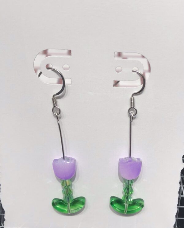 Tulip Drop Earrings