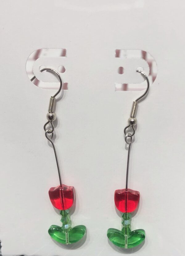 Tulip Drop Earrings
