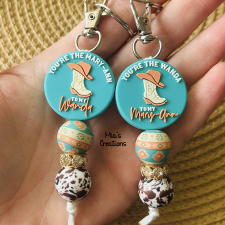 Mary-Ann & Wanda Key Chains | Mary-Ann and Wanda | Best Friend Key Chains | Best Friends | Goodbye Earl Key Chains |