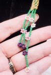 Handcrafted Native Wildflower Dangle Earrings - Indigenous Floral Boho Jewelry for Summer Festivals