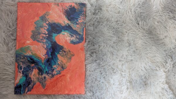 Blue in Lava